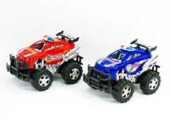 Friction Cross-country Police Car(4S4C) toys