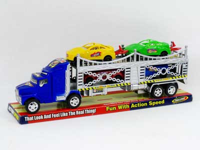 Friction Truck Tow Press Car toys