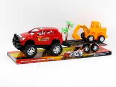 Friction Truck Tow  Construction Truck