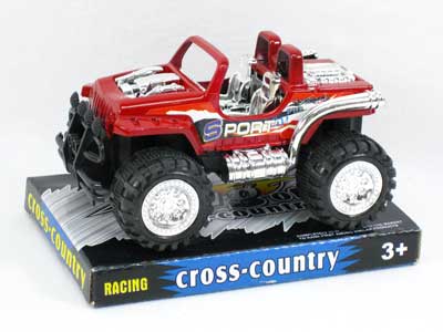 Friction Cross-country Jeep(3C) toys