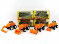 Friction  Construction Truck(4S)
