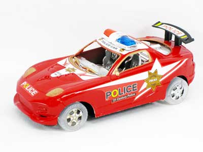 Friction Police Car W/L  toys