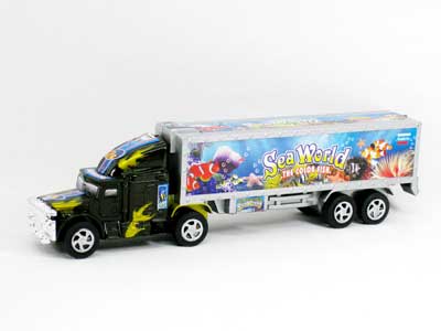 Friction Container Truck(3C) toys