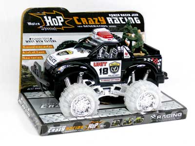 Friction Cross-country Police Car W/L_M(3C) toys