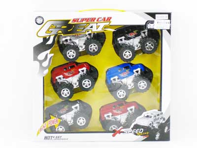 Friction Car(6in1) toys