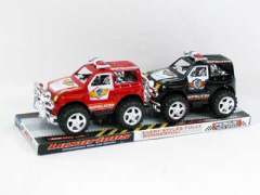 Friction Cross-country Police Car(2in1) toys