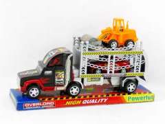 Friction Double Deck Trailer(2C) toys