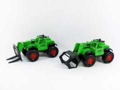 Friction Construction Truck(2S) toys