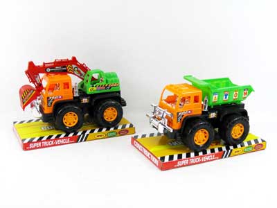 Friction Construction Truck(2S) toys