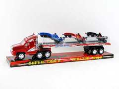 Friction Flat Car Tow Equation Car(2C) toys