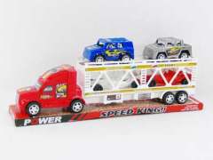 Friction Double Deck Trailer(2C) toys