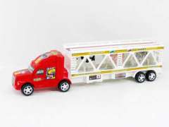 Friction Double Deck Trailer(2C) toys