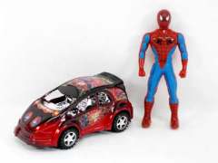 Friction Car & Spider Man W/L(3C) toys