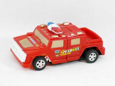 Frciton Transforms Police Car(2S4C) toys