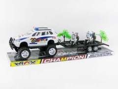 Friction Cross-country Police Car(2C) toys