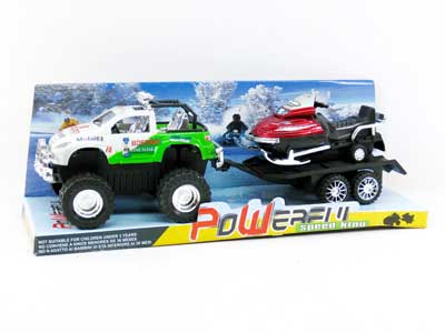 Friction Cross-country  Tow Truck toys