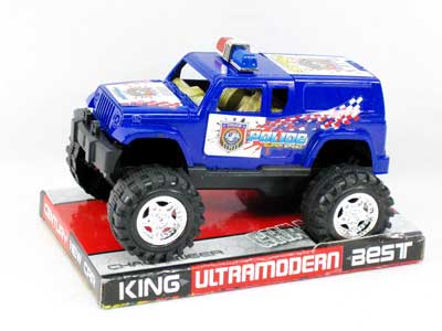 Friction Police Jeep(2C) toys