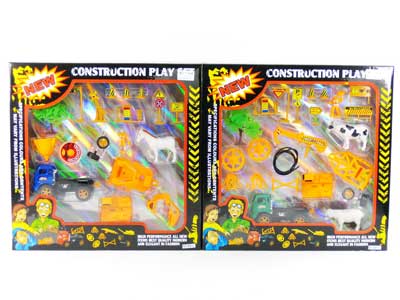 Friction  Construction Truck Set(2S) toys