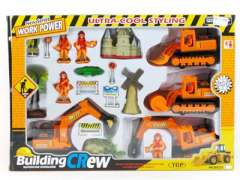 Friction Construction Truck(4in1) toys