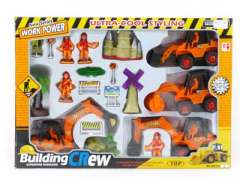 Friction Construction Truck(4in1) toys