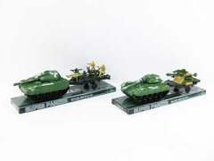 Friction Tank Tow Truck(2S) toys