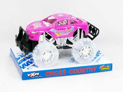 Friction Cross-country Car W/L_M(4S4C) toys