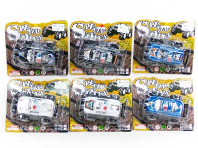 Friction Police Car(6S) toys