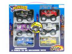 Friction Car(6in1) toys