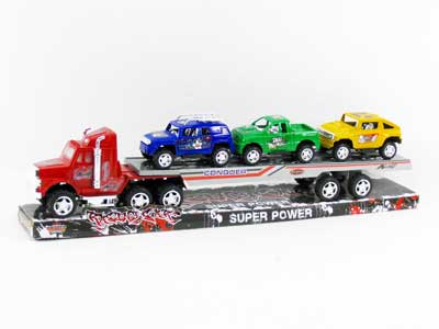 Friction Truck Tow Free Wheel Car toys