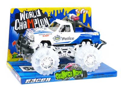 Friction Cross-country Police Car W/L(2C) toys