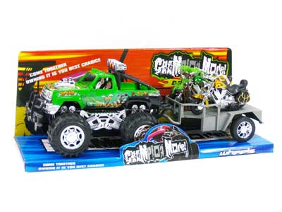 Friction Cross-country Truck(3C) toys