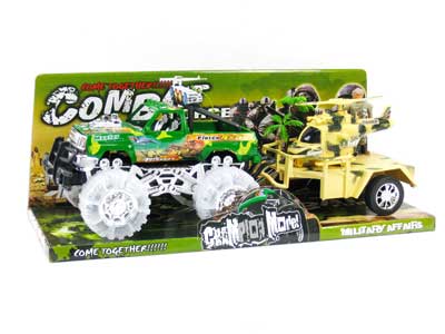 Friction Cross-country Truck W/L(2C) toys