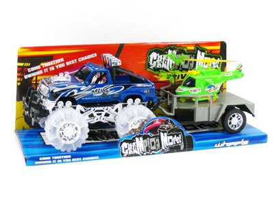 Friction Cross-country Truck W/L(3C) toys