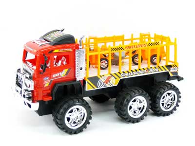 Friction Tow Truck & Free Wheel Construction Truck toys