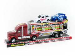 Friction Double Deck Trailer(2C) toys