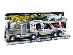 Friction Double Deck Trailer(2C) toys