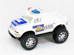 Friction Police Car