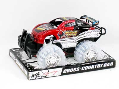 Friction Cross-country Car W/L(2C)  toys