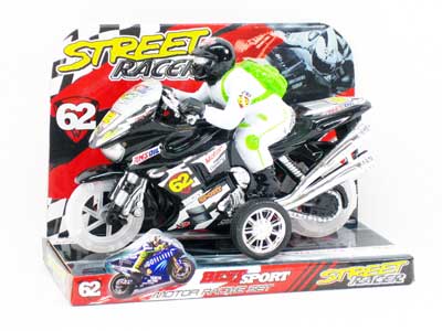 Friction Motorcycle W/L_M(2C) toys