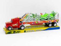 Frictiion Truck Tow Wind-up Insect toys