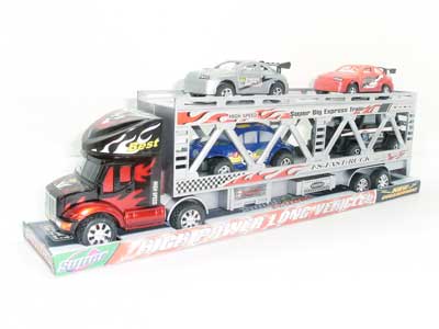 Friction Double Deck Trailer(2S2C) toys