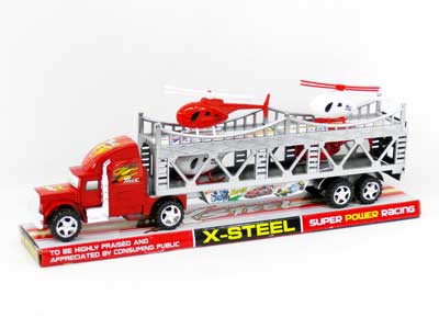 Friction Double Deck Trailer(2C) toys