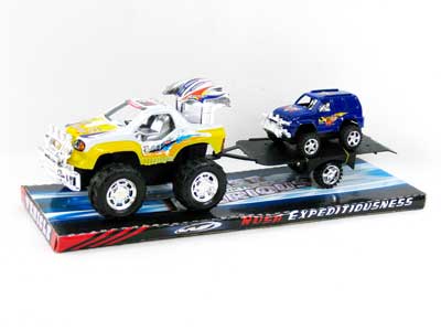 Friction Cross-country Car Tow Car(2C) toys