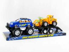 Friction Cross-country  Tow Truck(3C) toys