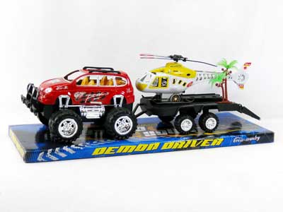 Friction Cross-country  Tow Truck(3C) toys