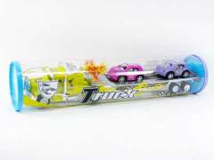 Friction Container Truck Tow Car toys