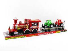 Friction Train Tow  Farmer Truck toys