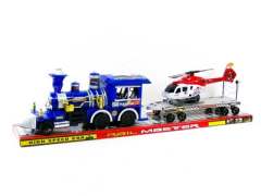 Friction Train Tow Helicopter(2C) toys