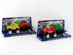 Friction PoliceTow Truck(4C) toys