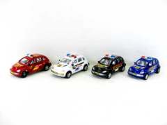 Friction Police  Car(4in1) toys